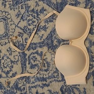 Soma sz 36 B nude strapless embraceable multiway bra new  WL226
